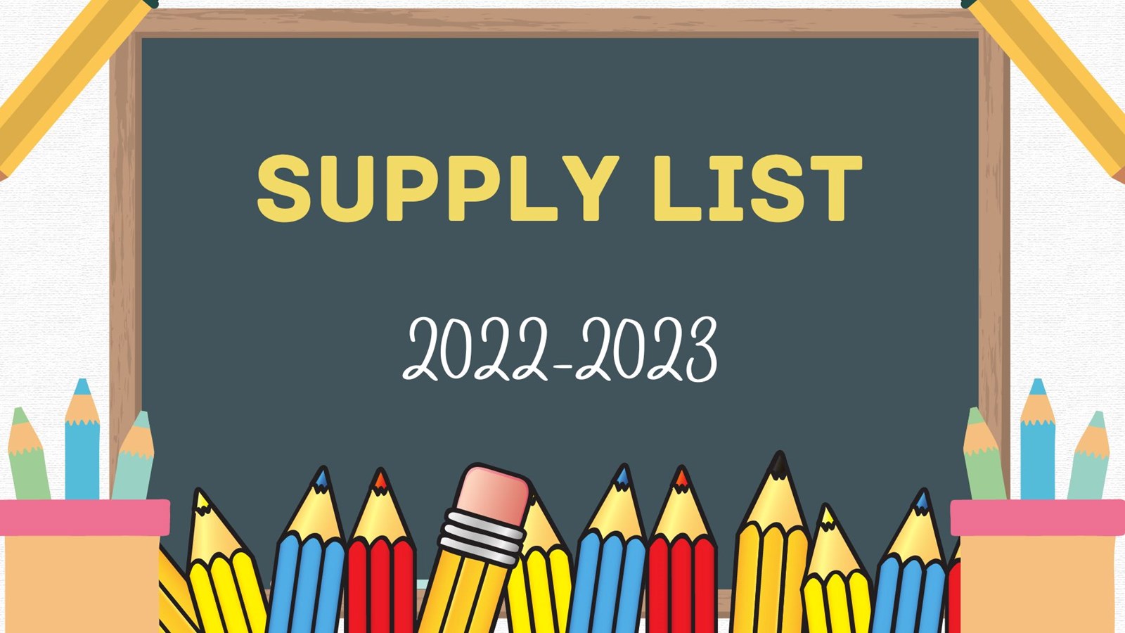 Supply List 2022-2023